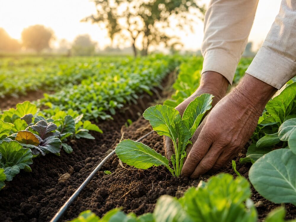 Organic Farming Plots in Najafgarh, Delhi